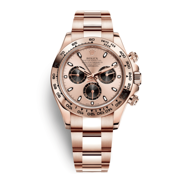 Rolex Daytona Rose Gold Dial 116505 0009 Replica