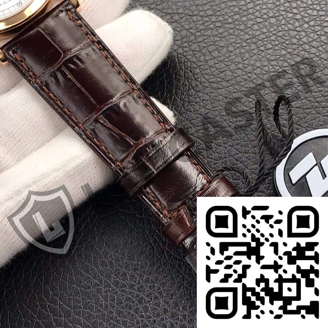 A Hand Wearing A Glove With A Watch Strap