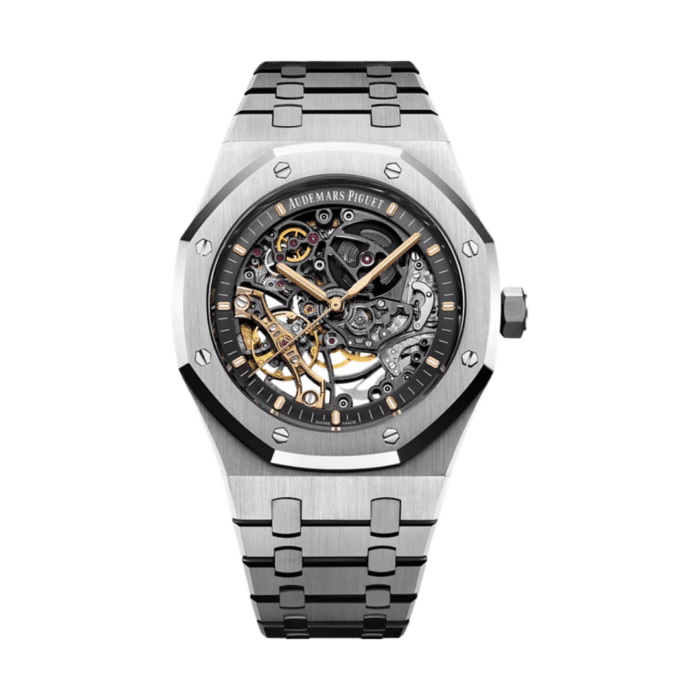 Audemars Piguet Royal Oak Openworked Double Balance Steel Replica