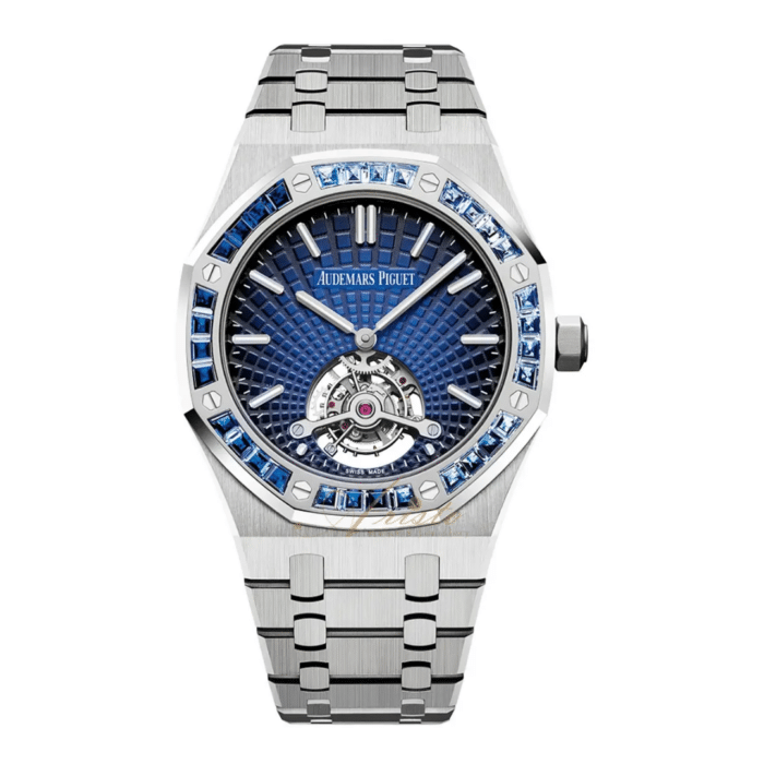 Audemars Piguet Royal Oak Tourbillon Blue Dial Diamond Replica