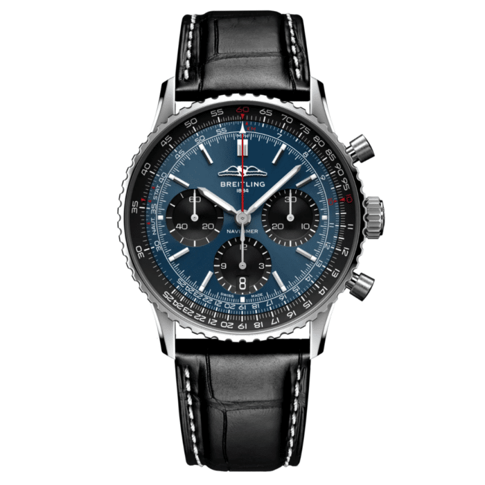 Breitling Navitimer B01 Chronograph Dark Blue Dial Replica