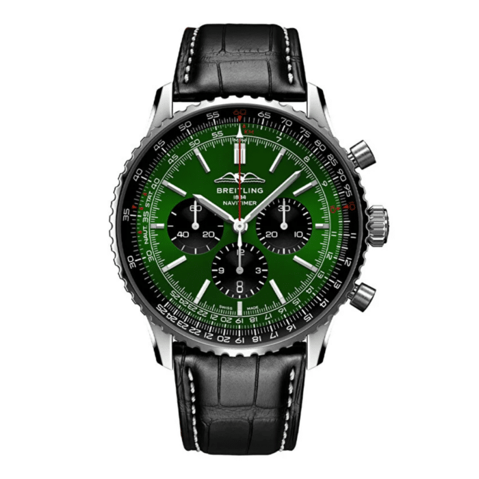 Breitling Navitimer B01 Chronograph Green Dial Replica