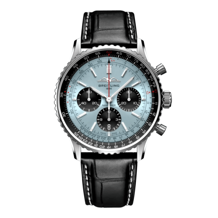 Breitling Navitimer B01 Chronograph Light Blue Dial Replica