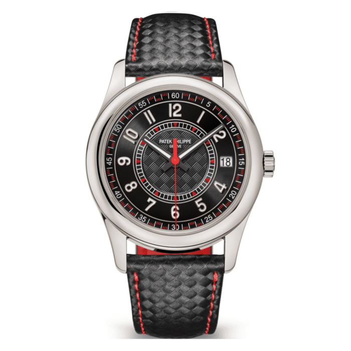 Patek Philippe Calatrava 6007G Black And Red Dial Replica