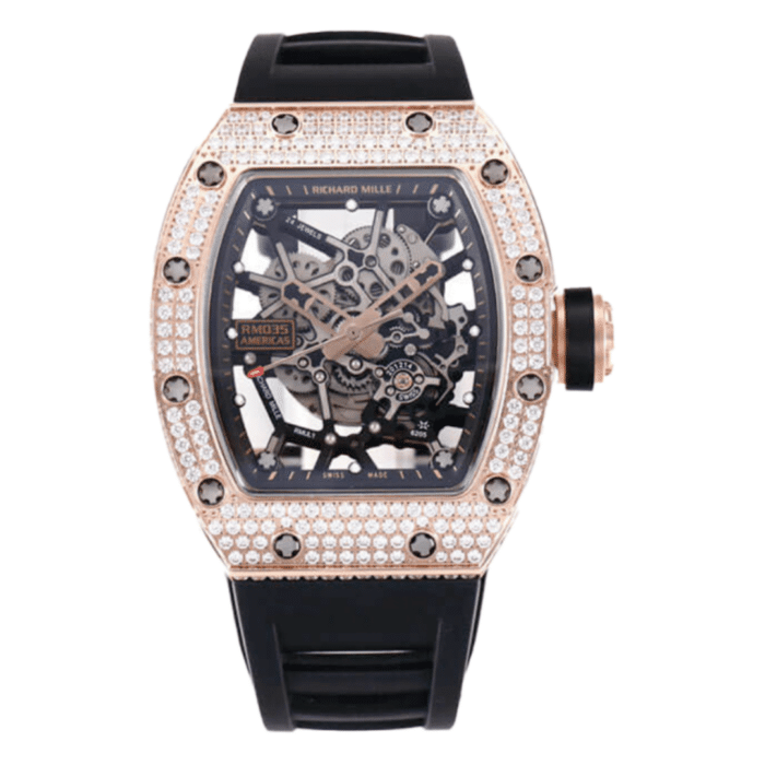 Richard Mille Rm035 Iced Out Replica