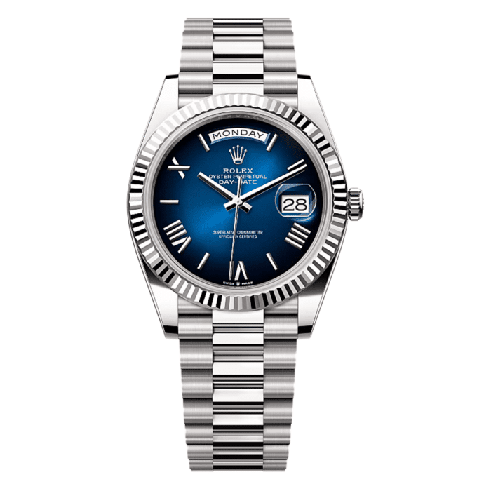 Rolex Day Date 40 Blue Ombre Replica