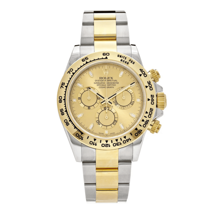 Rolex Daytona Cosmograph Gold Dial Two Tone Replica
