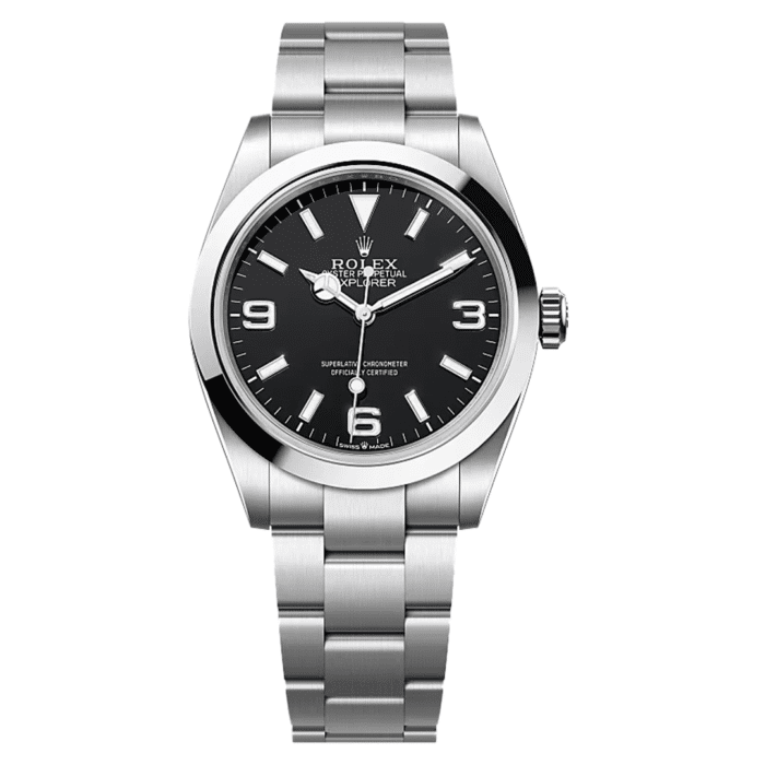 Rolex Explorer Black Dial Replica
