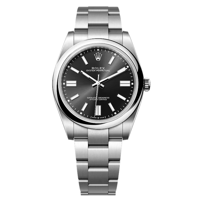 Rolex Oyster Perpetual Black Dial Replica