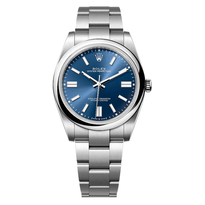Rolex Oyster Perpetual Blue Dial Replica