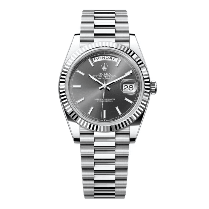 Rolex Day Date Grey Dial Replica