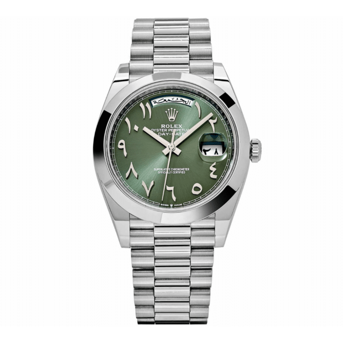 Rolex Day Date Green Arabic Dial Replica
