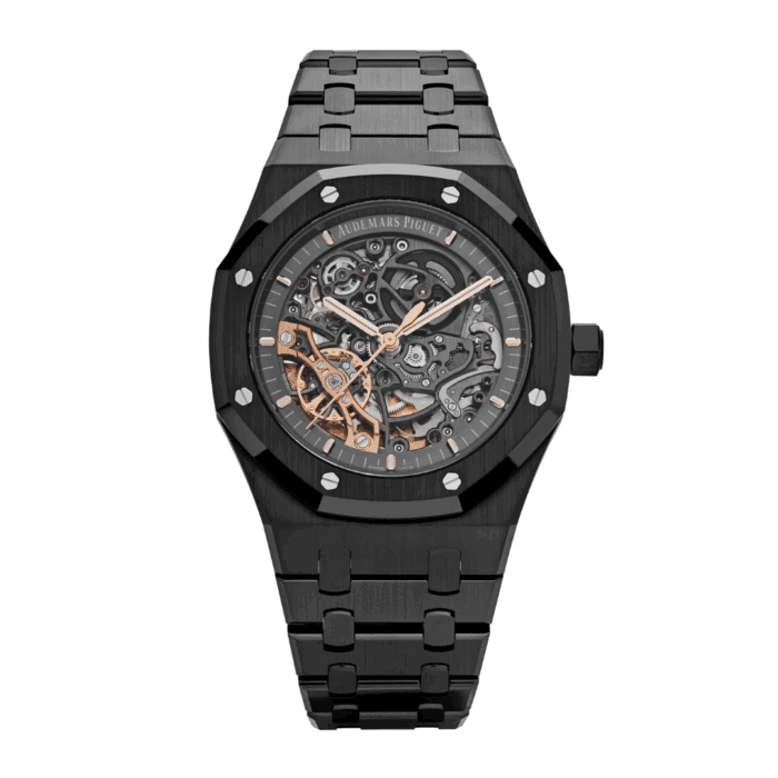 Audemars Piguet Royal Oak Skeleton Black Replica