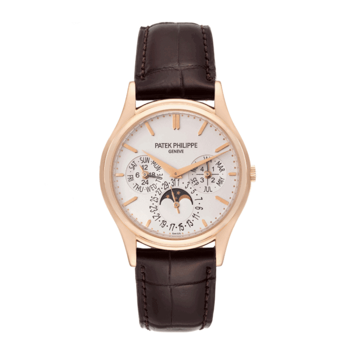 Patek Philippe Grand Complications 5140 White Dial Rose Gold Replica