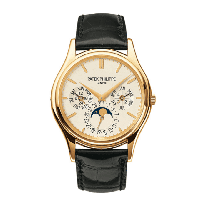 Patek Philippe Grand Complications 5140 White Dial Yellow Gold Replica